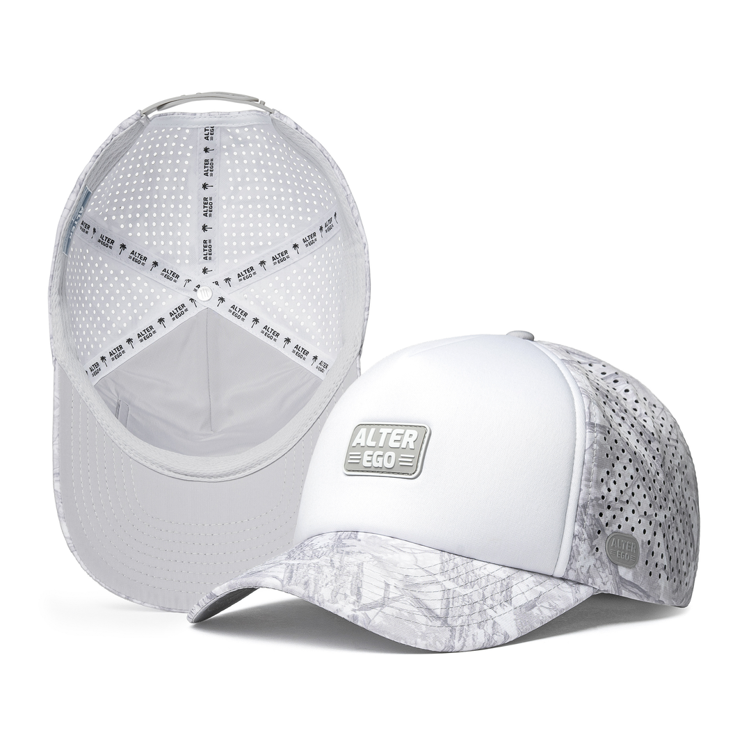 Coaster Splash Foam Trucker Off-Grid Camo White