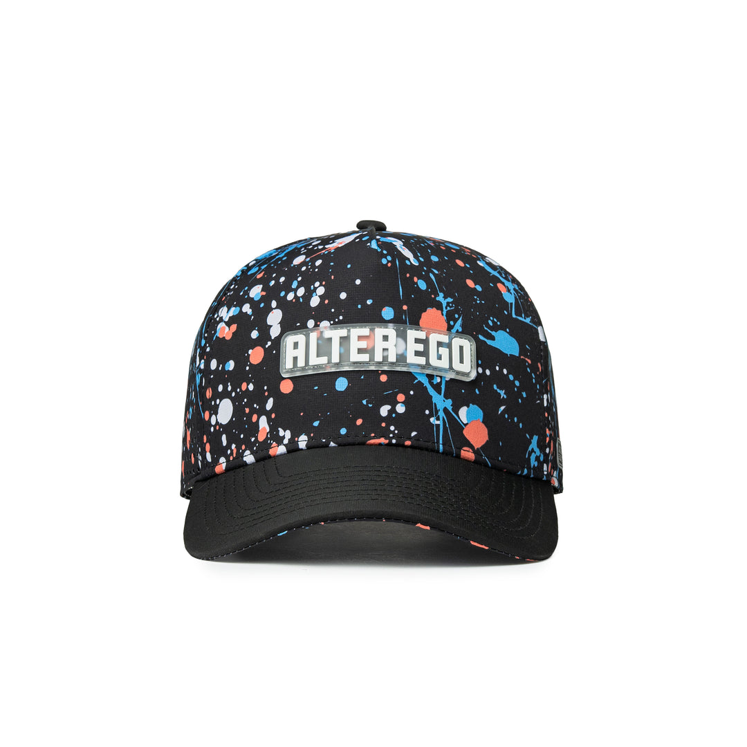 Coaster Splash Black Paint Splatter