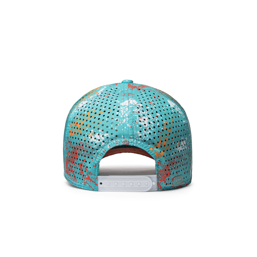 Coaster Splash Teal Paint Splatter