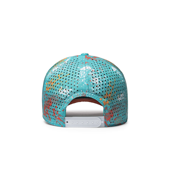 Coaster Splash Teal Paint Splatter
