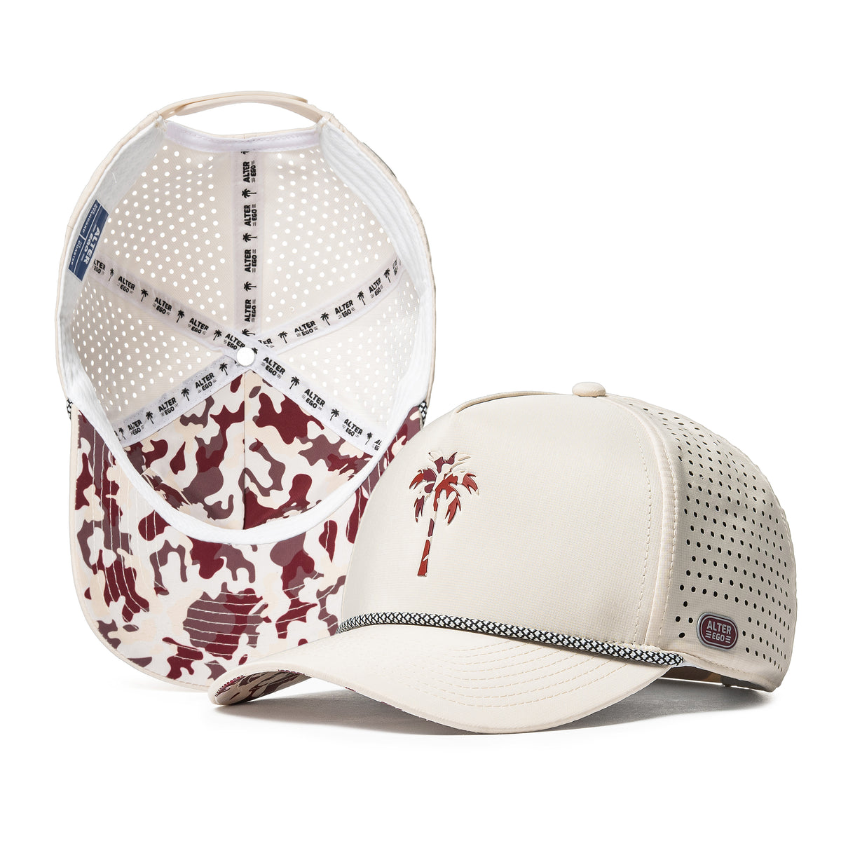 Coaster Splash Ivory Camo Palm