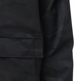 Water-Repellent Windbreaker - Black Camo