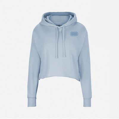 Sweatshirt Track Logo Stonewash Denim (Women's)