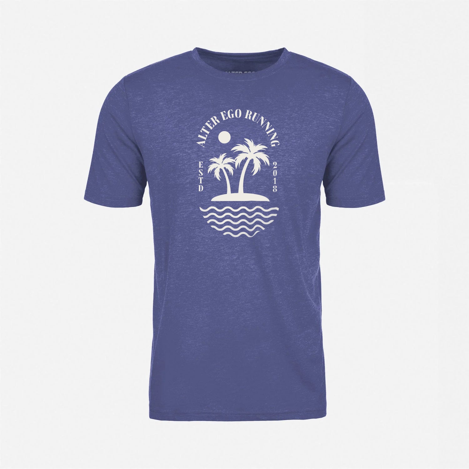 Shirt Palm Logo Royal (Unisex)