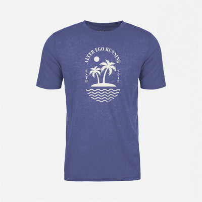 Shirt Palm Logo Royal (Unisex)