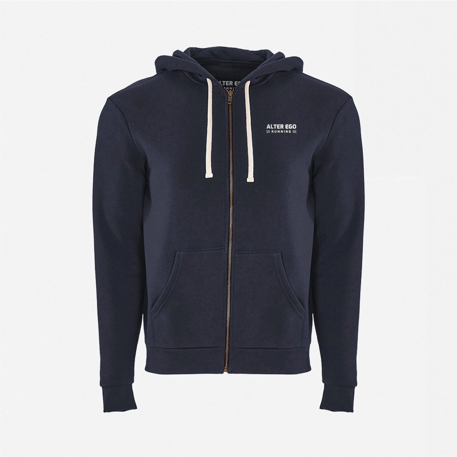 Sweatshirt Logo Midnight Navy Zip Up