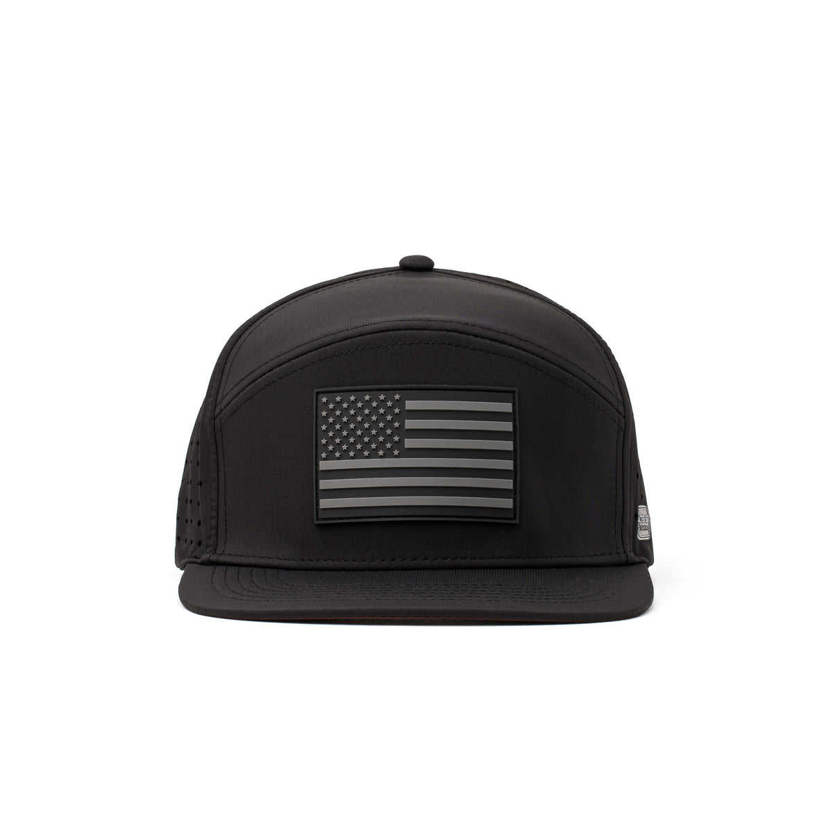 Drifter Splash Black Silver Flag