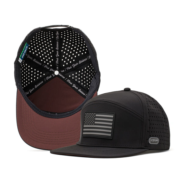 Drifter Splash Black Silver Flag – Alter Ego Running