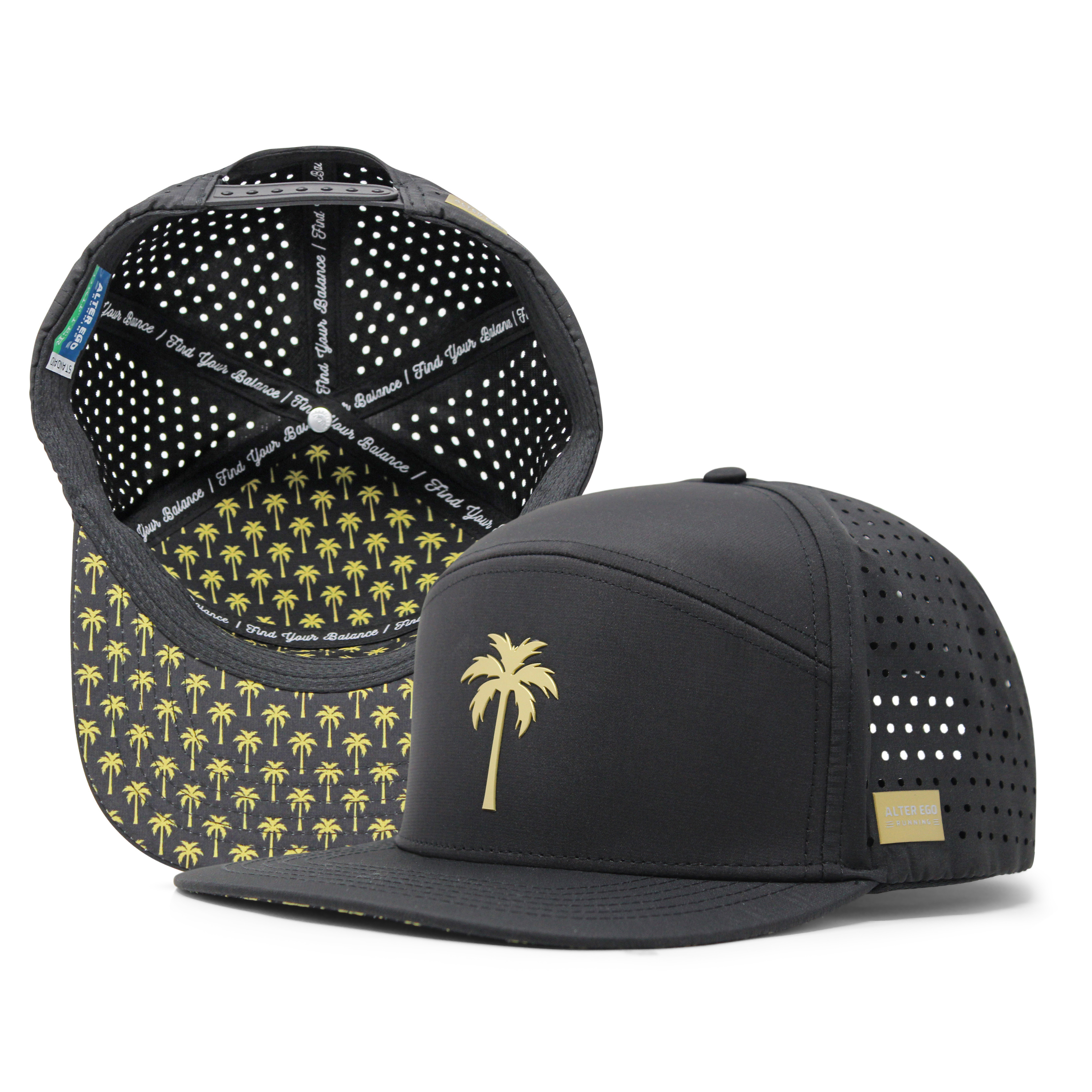 Drifter Splash Royal Palm Black