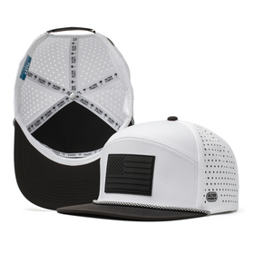 Drifter Splash Classic Black White Flag