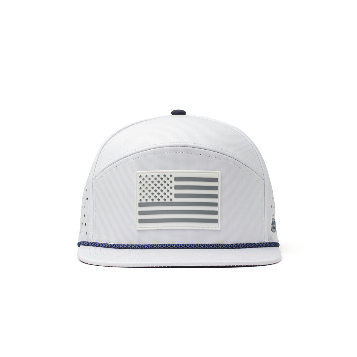 Drifter Splash White Nautical Camo Flag