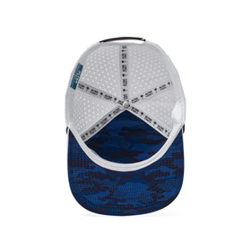 Drifter Splash White Nautical Camo Flag