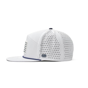 Drifter Splash White Nautical Camo Flag