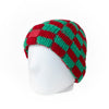 Snowbird Red and Green Beanie