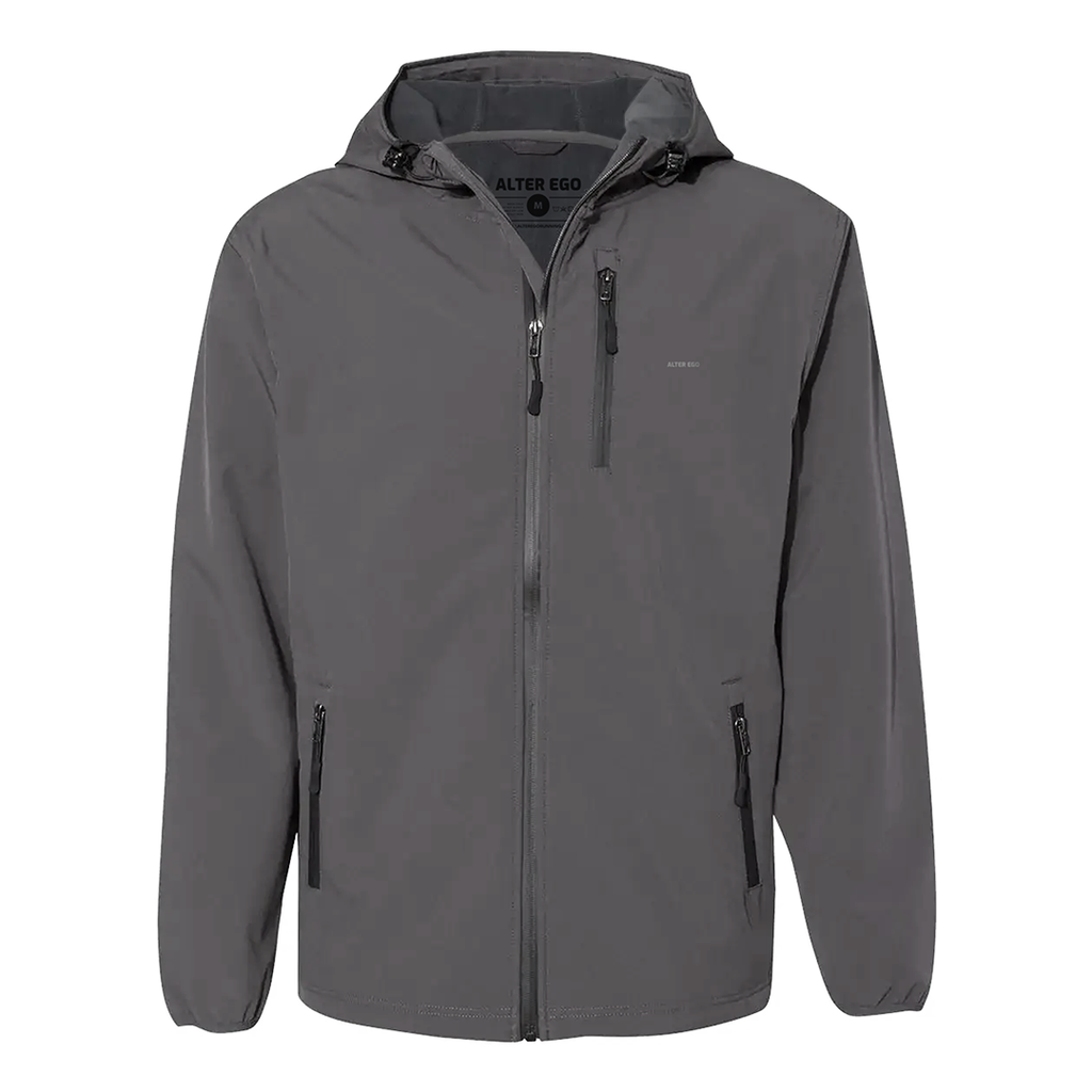 Soft Shell Splash-Guard Jacket Graphite – Alter Ego Running