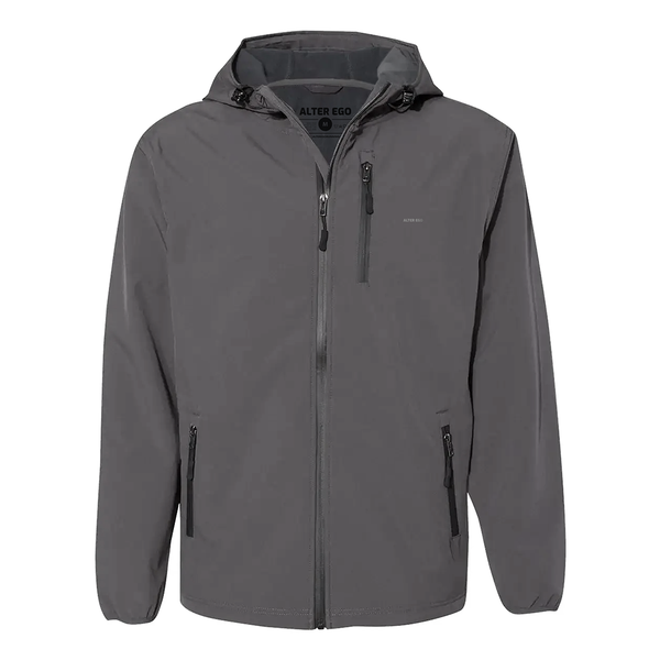 Soft Shell Splash-Guard Jacket Graphite – Alter Ego Running