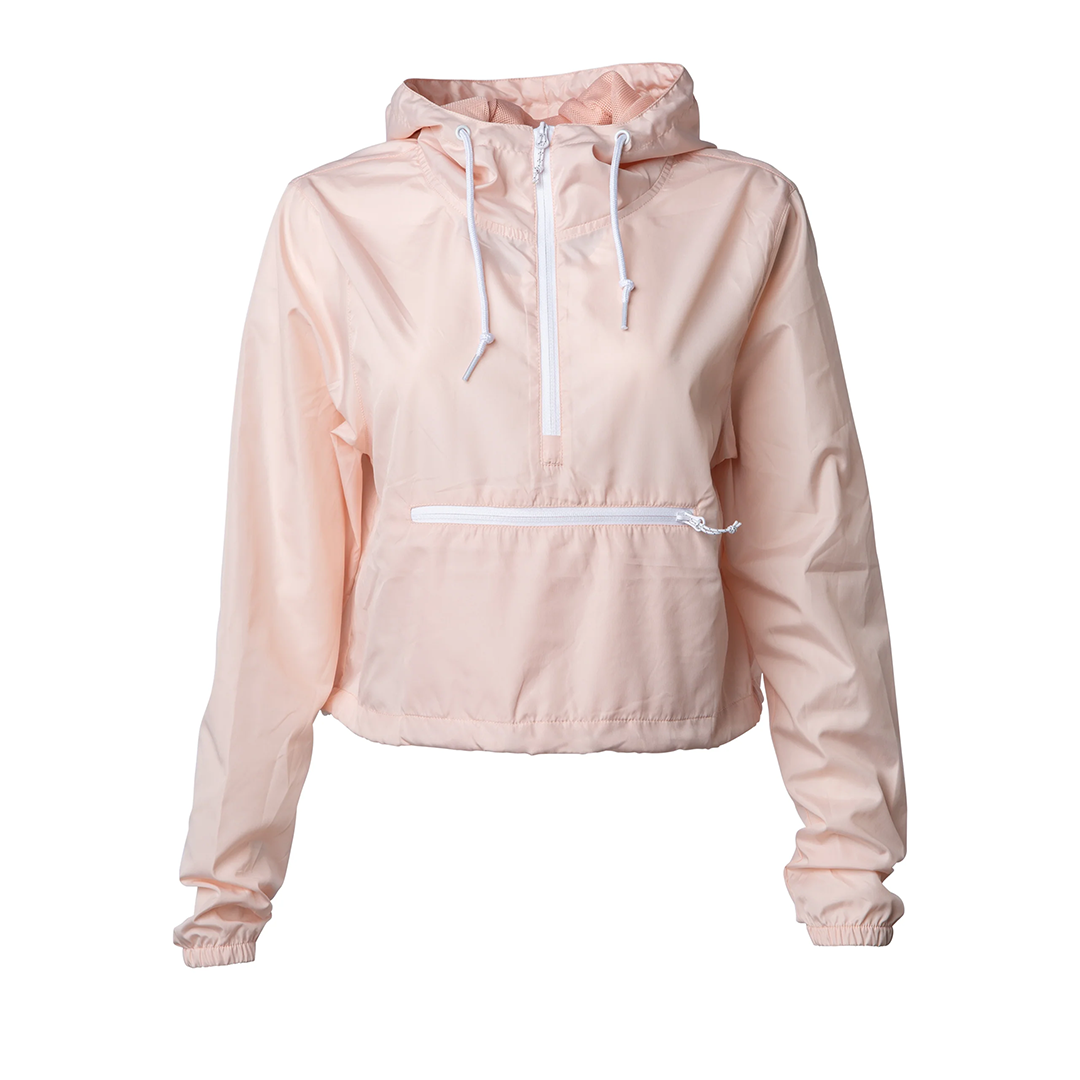Lightweight Crop Windbreaker (Women’s) Soft Pink