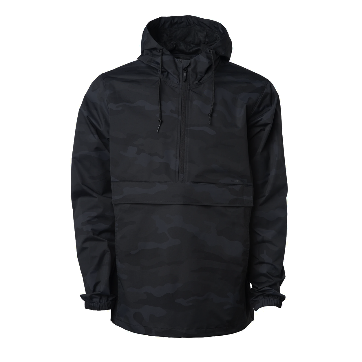 Water-Repellent Windbreaker - Black Camo