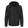 Lightweight Packable Windbreaker Black Camo