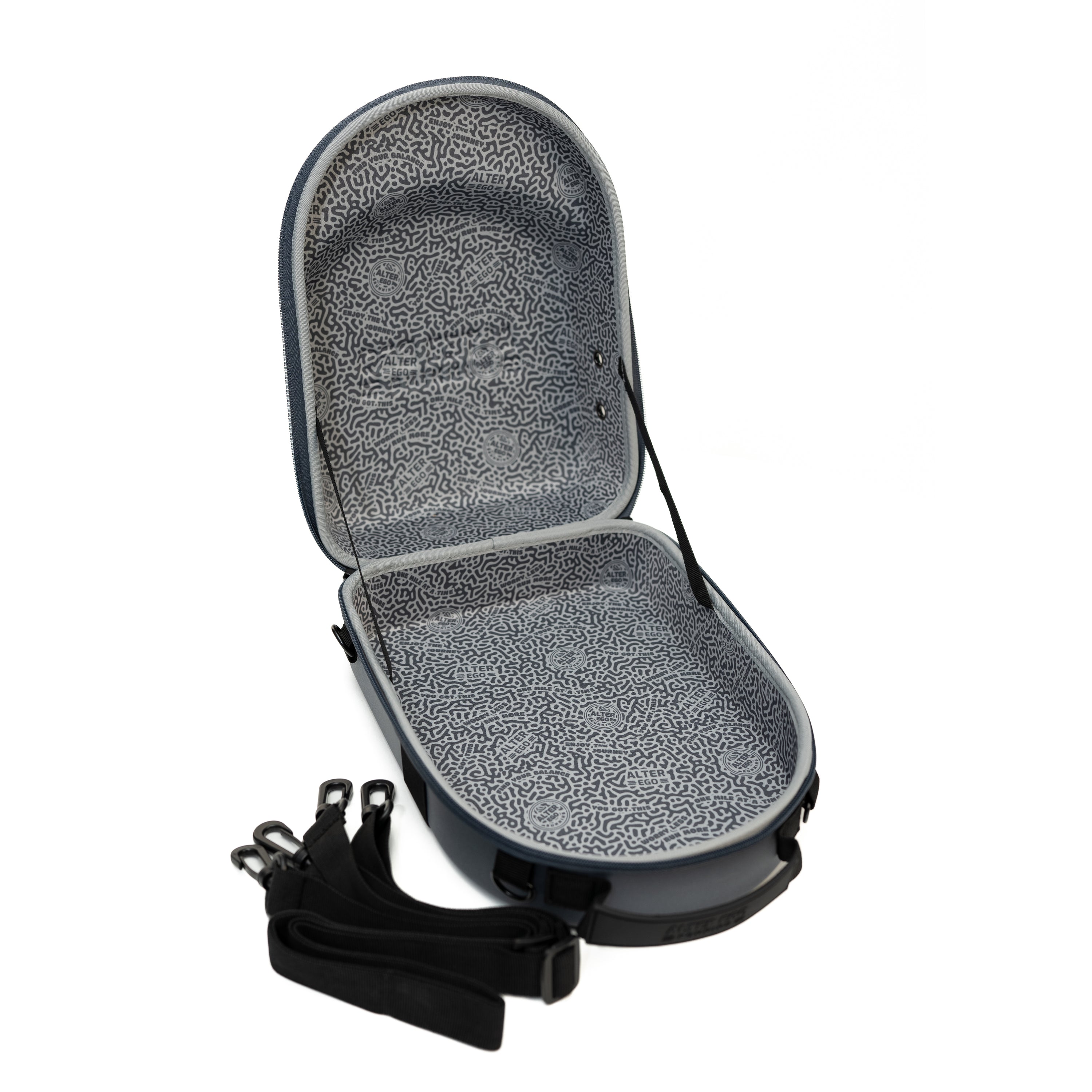 Travel Hat Case Gray