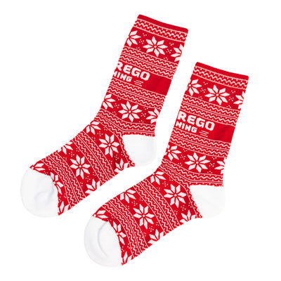 Premium Running Socks Snowflakes