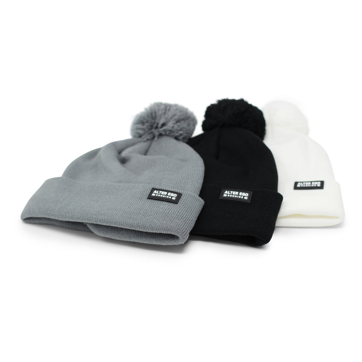 Snowbird Beanie With Pom - White