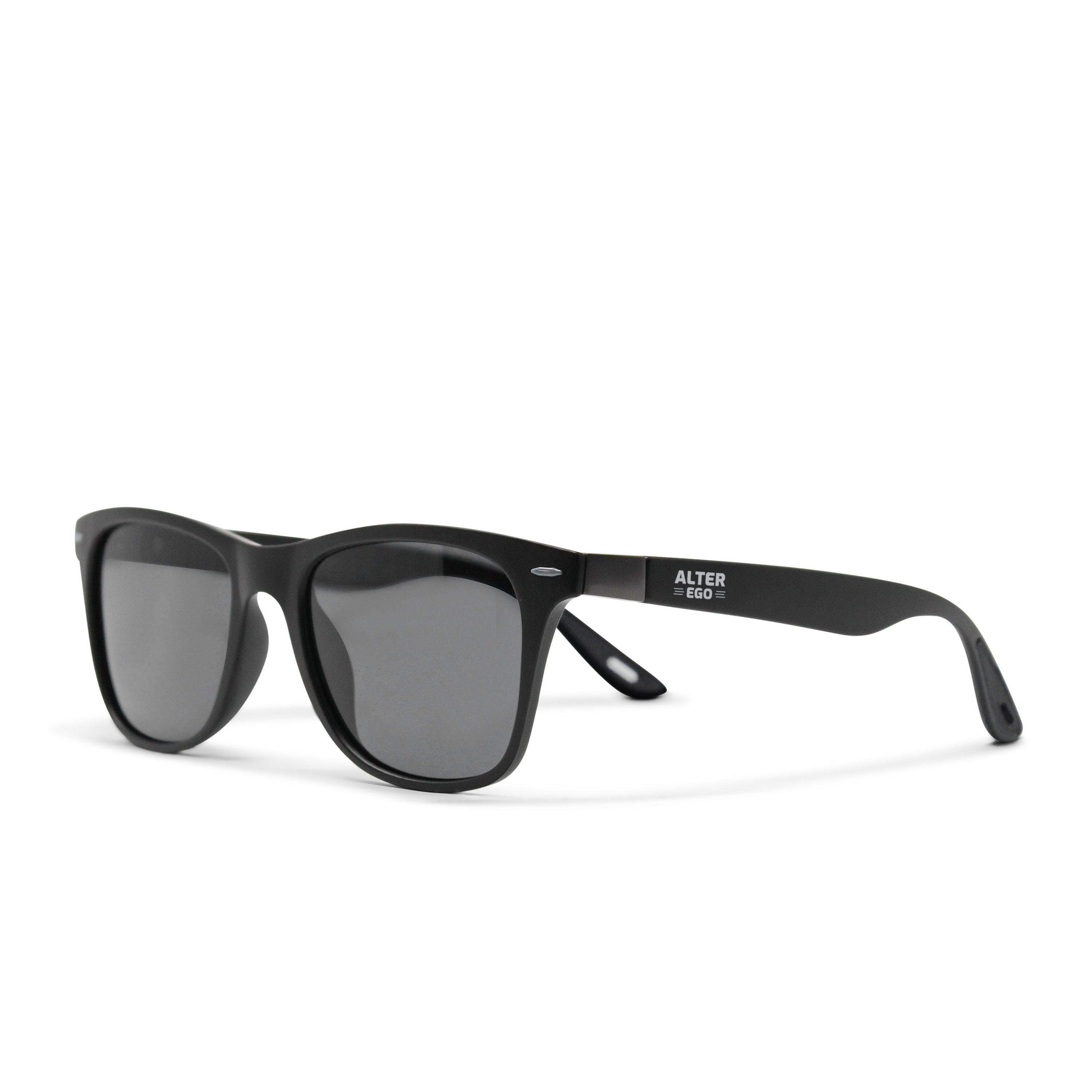 Polarized Running Sunglasses (Black/Black)