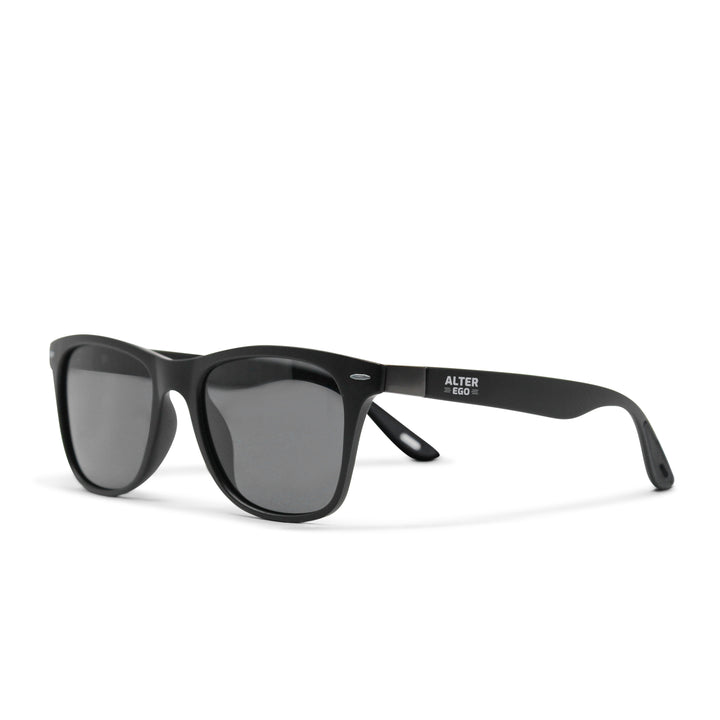 Polarized Running Sunglasses (Black/Black)