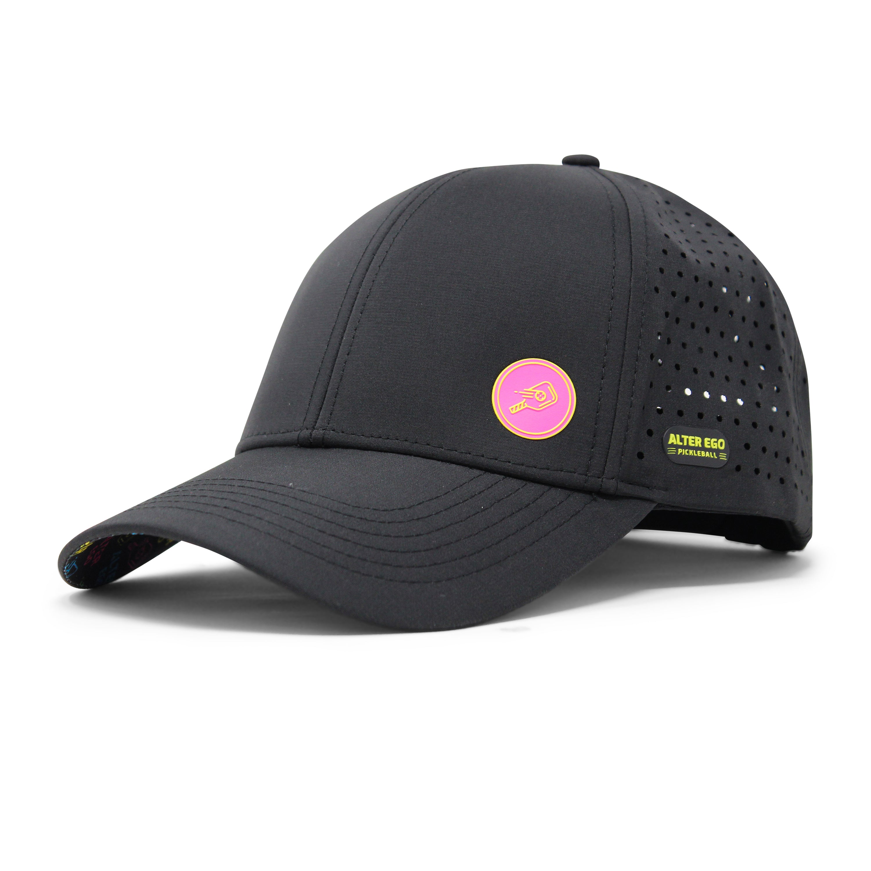 Trotter Splash Pickleball Black Neon