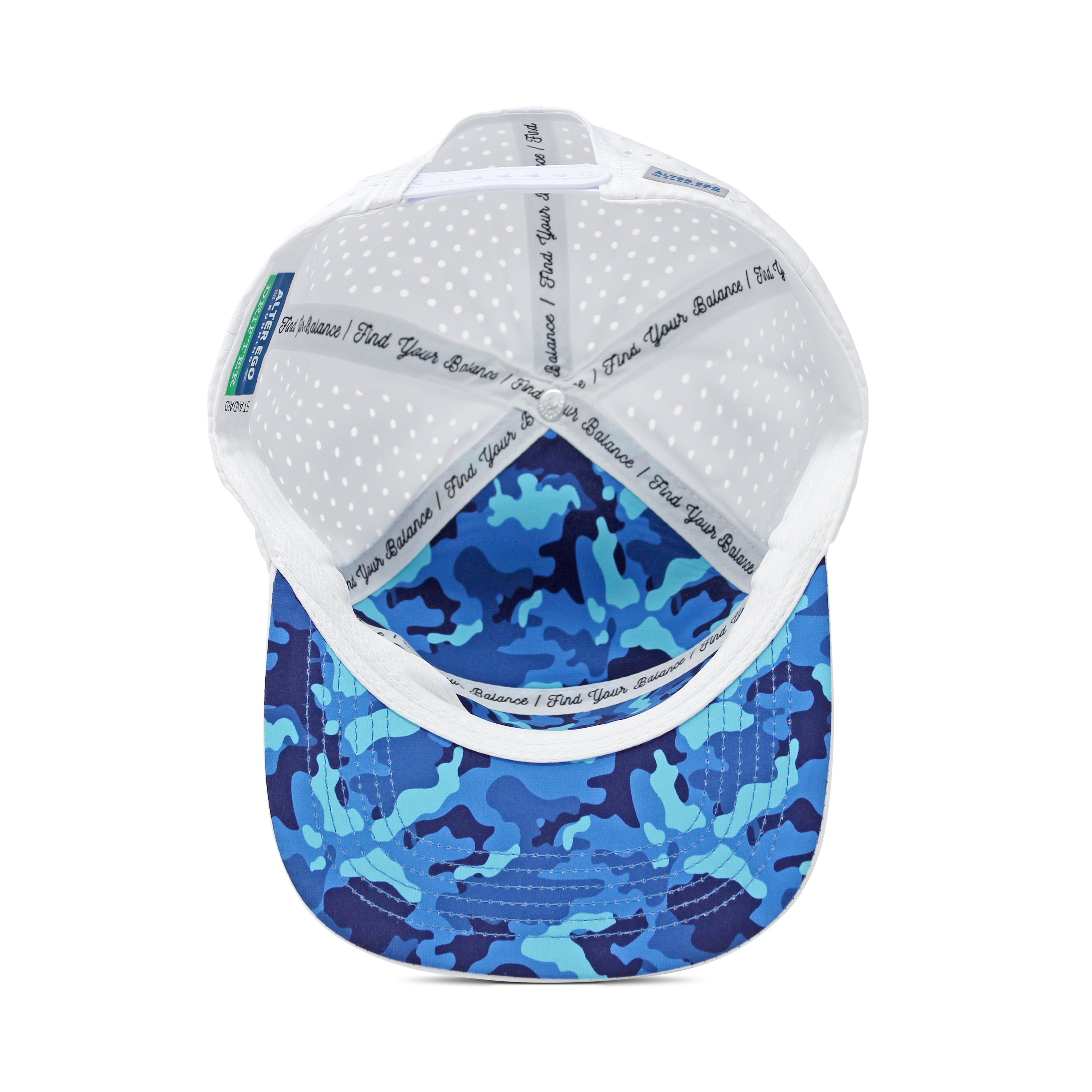 Drifter Splash White Navy Camo