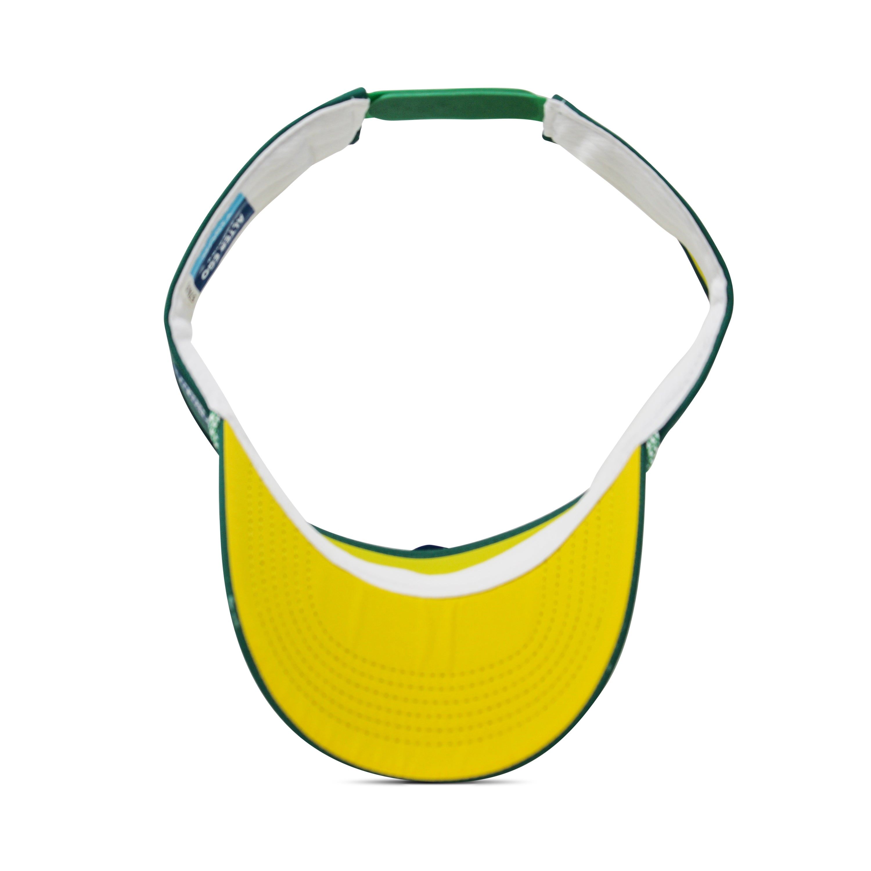 Visor Splash Green Yellow Palm