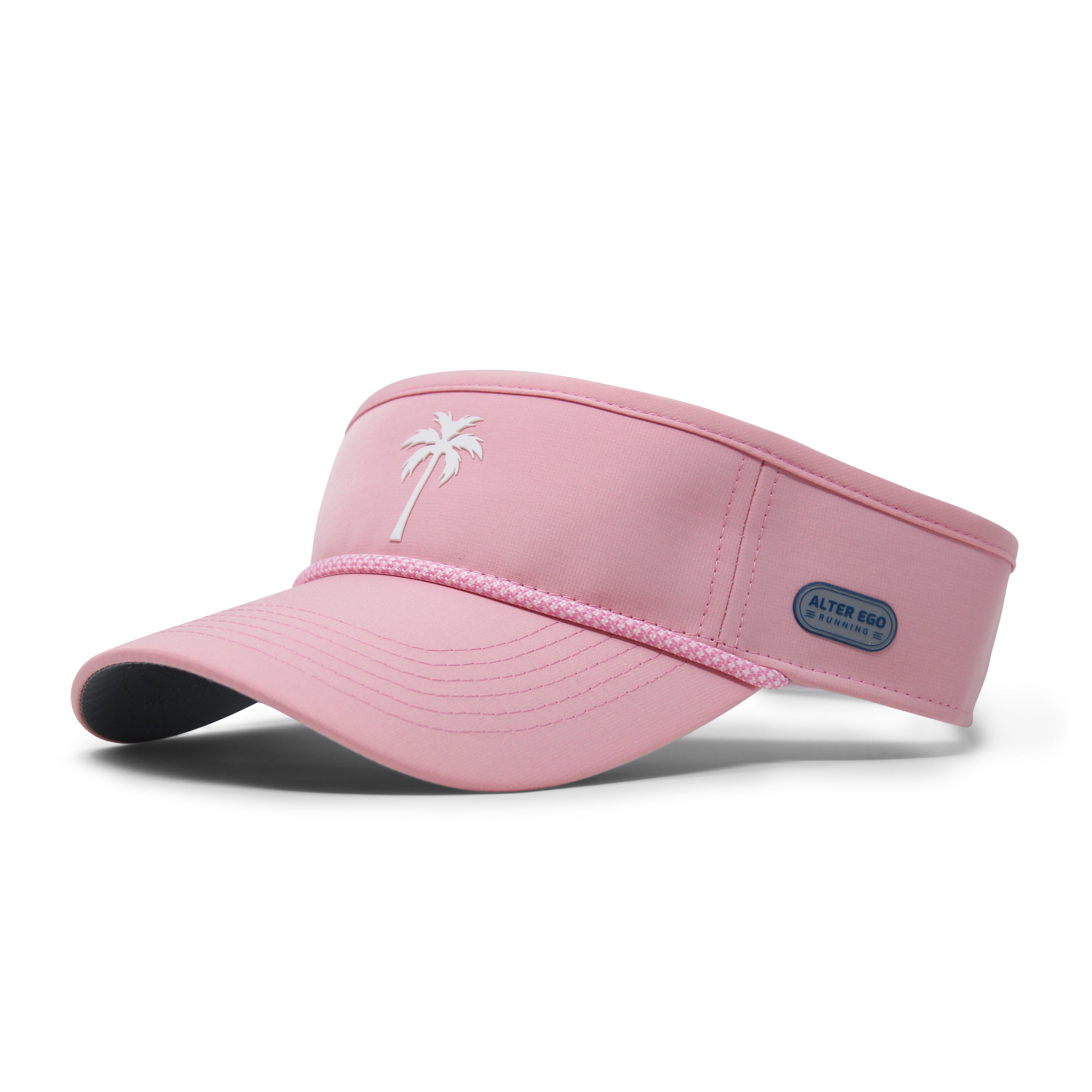 Visor Splash Pink White Palm