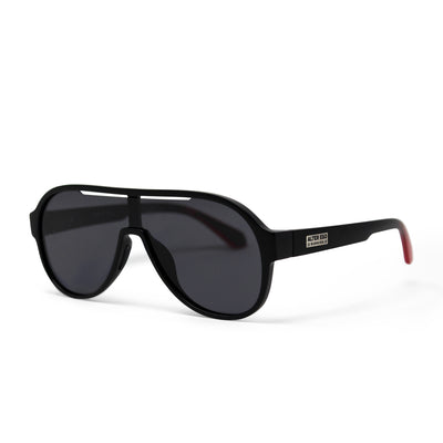 Run Navigators Plus - Black Frame | Red Accents | Polarized Lens