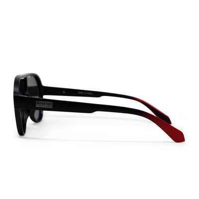 Run Navigators Plus - Black Frame | Red Accents | Polarized Lens