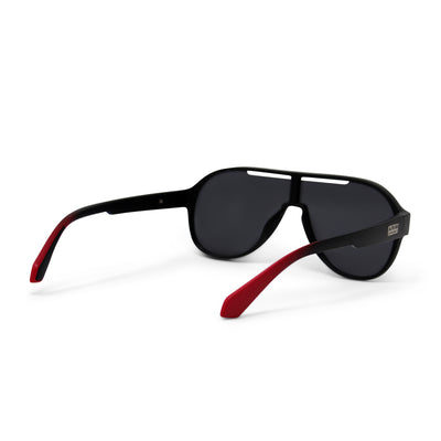 Run Navigators Plus - Black Frame | Red Accents | Polarized Lens