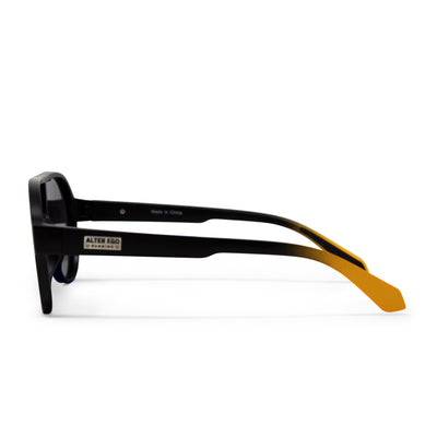 Run Navigators Plus - Black Frame | Yellow Accents | Polarized Lens