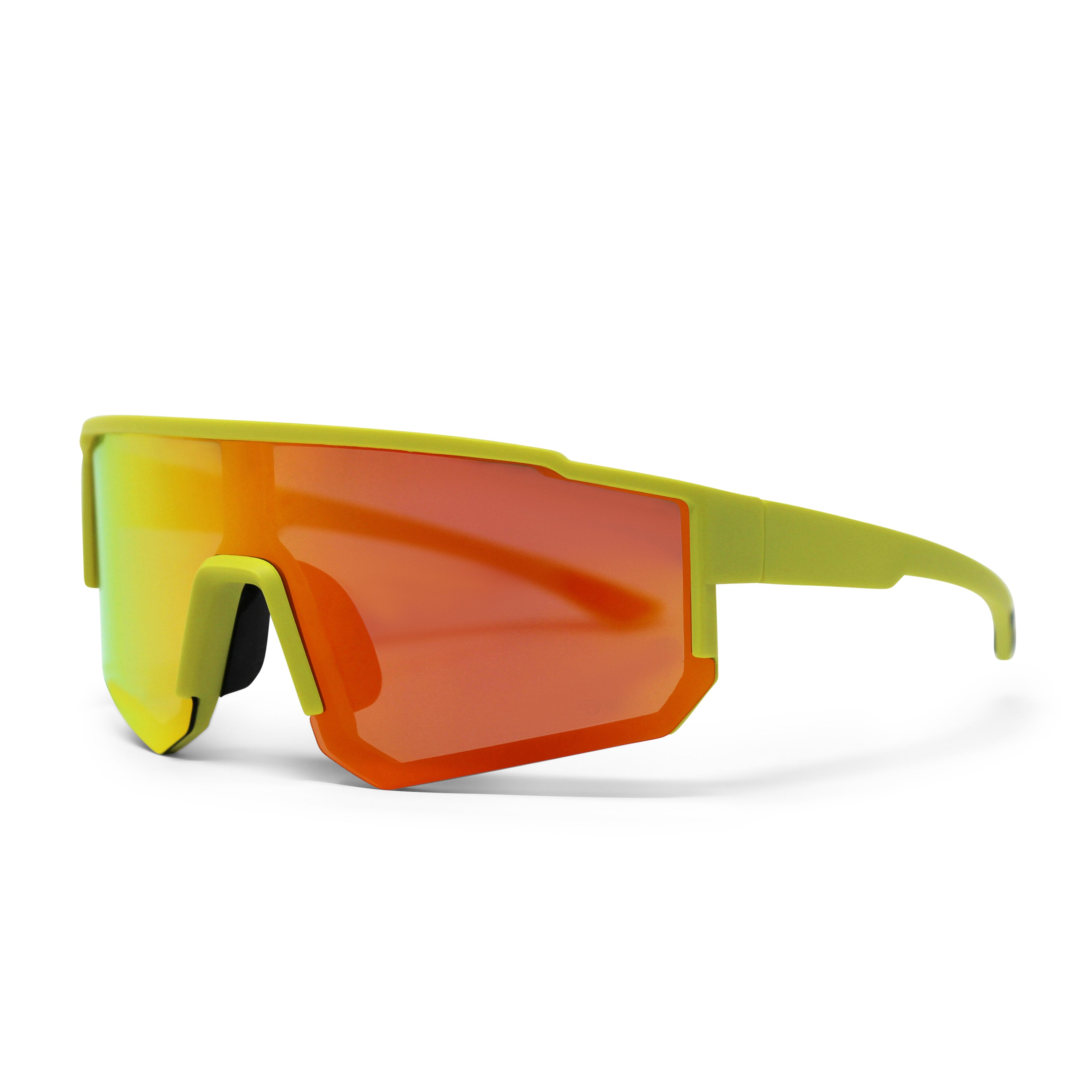 Run Shield Volt Yellow Frame Orange Lens