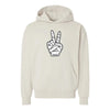 Heavyweight Pullover Hoodie - Bone Mummy Peace (Estimated Ship Date: 9/18)