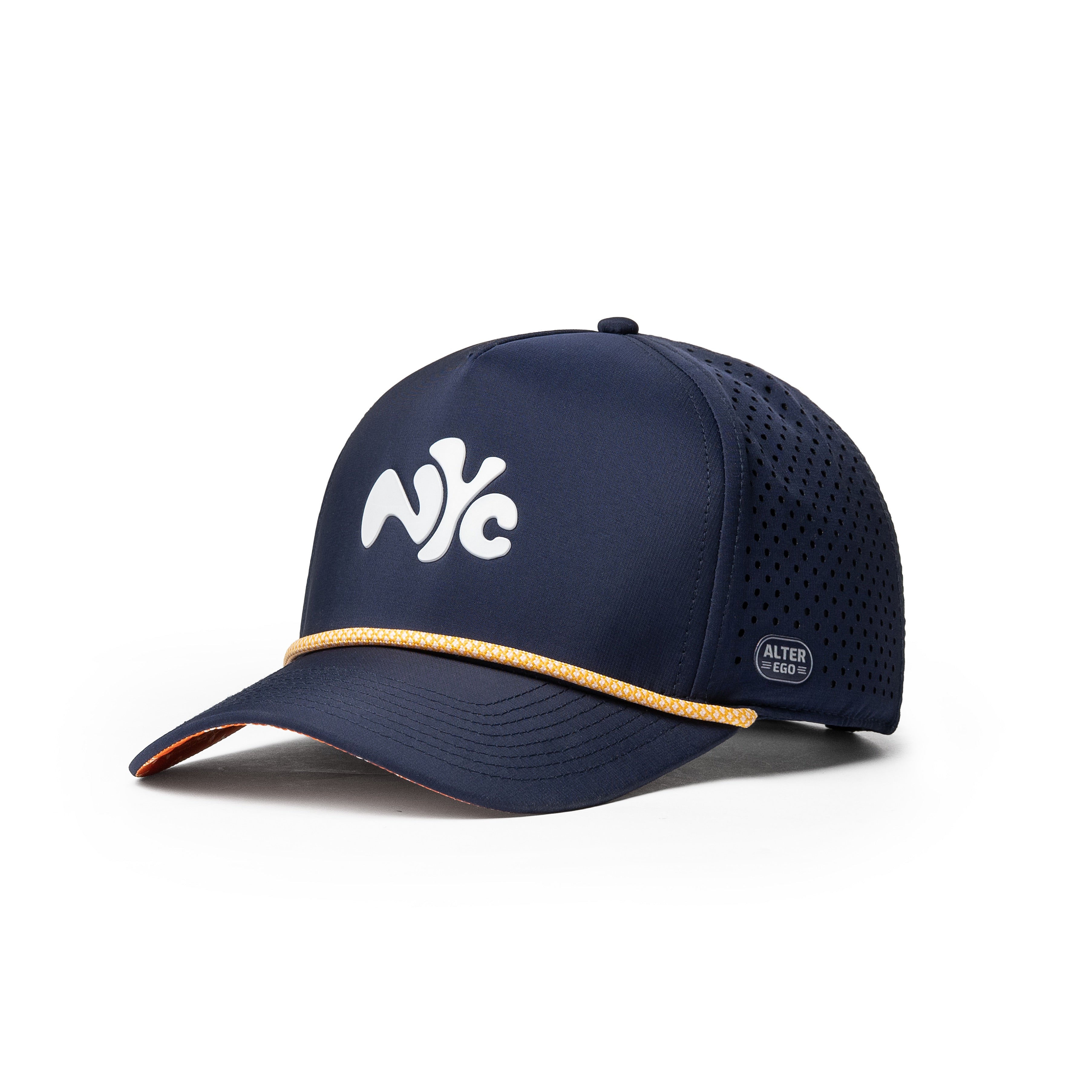 Coaster Splash NYC Navy Orange