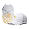 Coaster Splash White & Gold Royal Palm