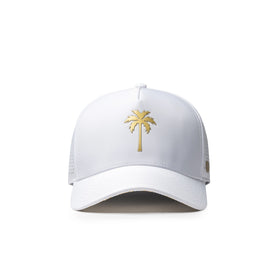 Coaster Splash White & Gold Royal Palm