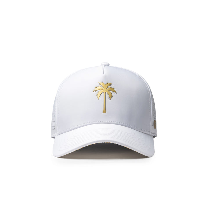 Coaster Splash White & Gold Royal Palm