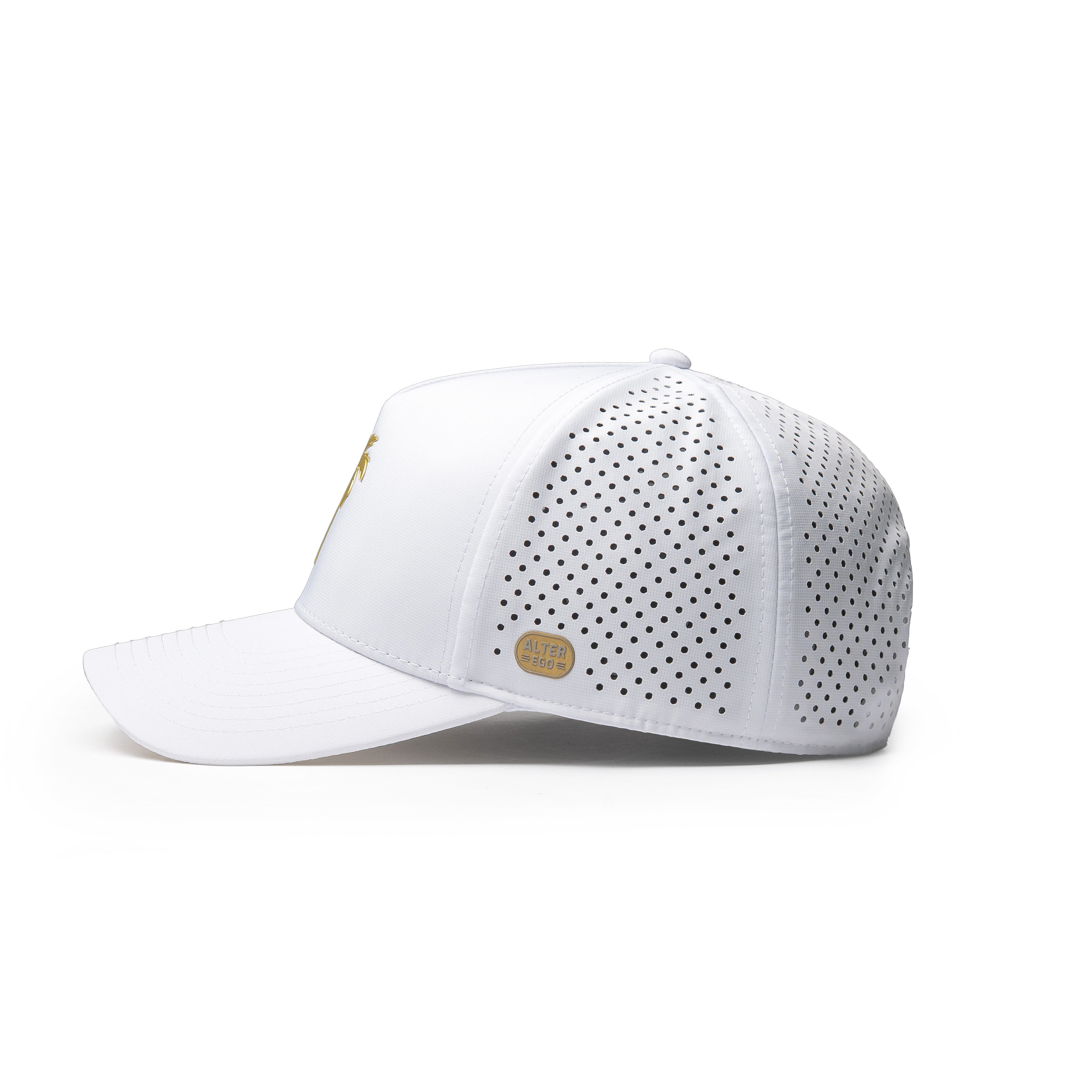 Coaster Splash White & Gold Royal Palm