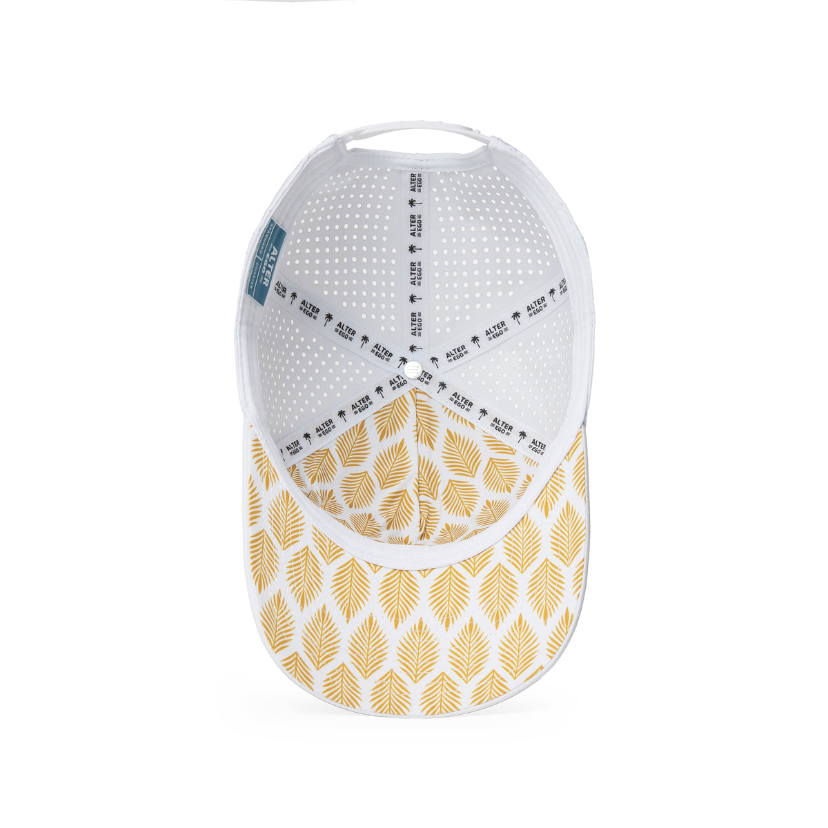 Coaster Splash White & Gold Royal Palm