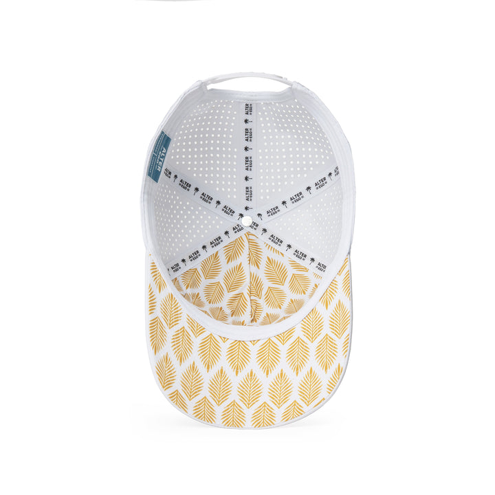 Coaster Splash White & Gold Royal Palm