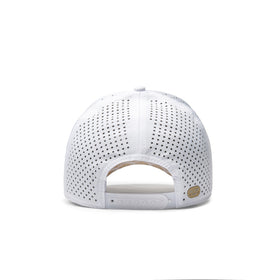 Trotter Splash White & Gold Royal Palm