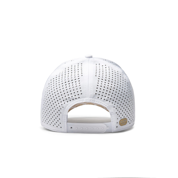 Trotter Splash White & Gold Royal Palm