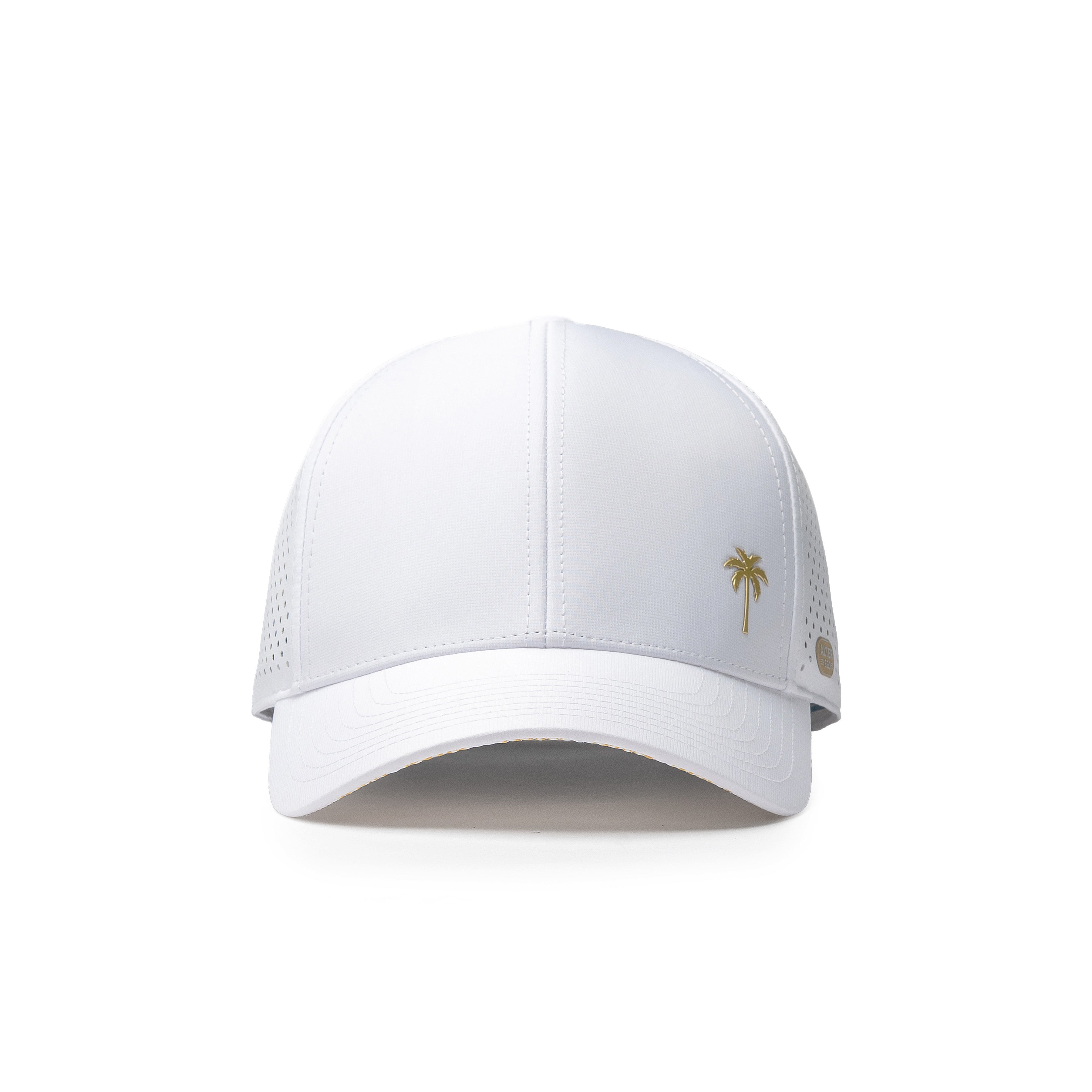 Trotter Splash White & Gold Royal Palm