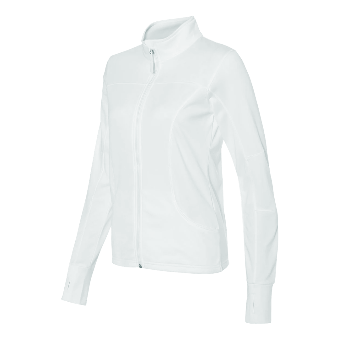 Poly-Tech Athletic Zip (Women’s) - White