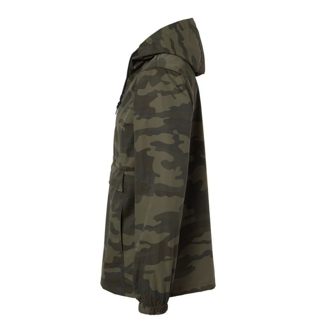 Water-Repellent Windbreaker Forest Camo